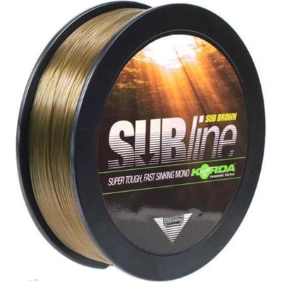 Korda Subline Ultra Tough Brown 1000 m 0,30 mm 10 lb