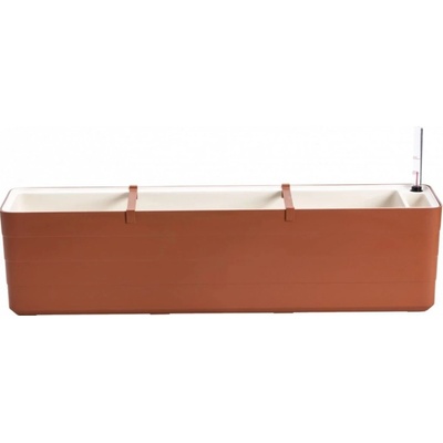 Plastia 1909748003 samozavlažovací truhlík Berberis 80 terakota + slonová kost