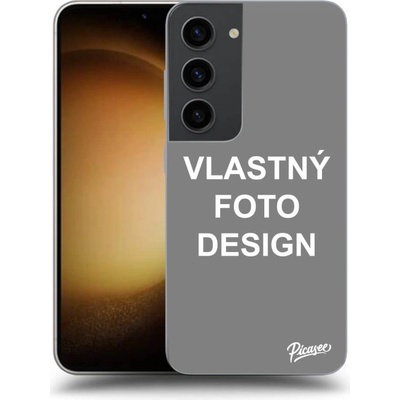 Púzdro Picasee silikónové Samsung Galaxy S23 5G - Vlastný design/motiv čierne