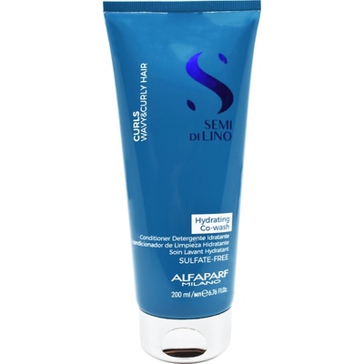 ALFAPARF Milano Semi Di Lino Curls Wavy&Curly Hair Hydrating Co-Wash Conditioner 200 ml