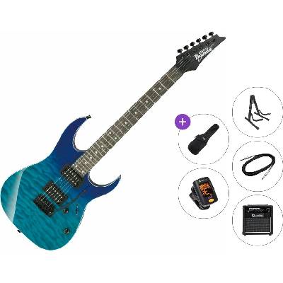 Ibanez GRG120QASPBGD Premium SET Blue Gradation Електрическа китара