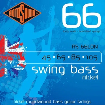 ROTOSOUND Струни за електрическа бас китара rotosound - Модел rs665ldn