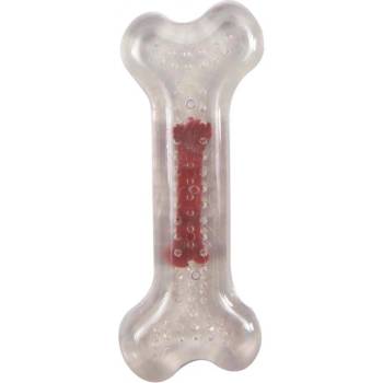 Flamingo tpr bone - Играчка за кучета с аромат на пилешко, 12 см