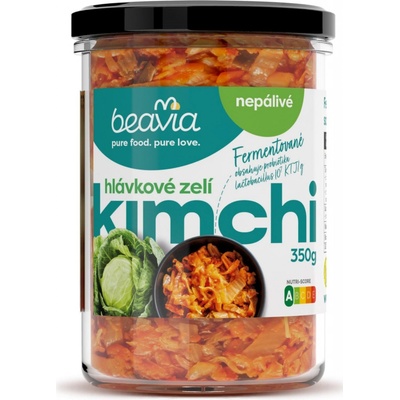 Beavia Kimchi s bílým hlávkovým zelím nepálivé 350 g – Sleviste.cz