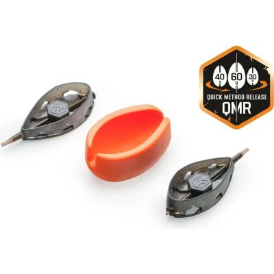 Mivardi Method Feeder Set QMR Flat L Long 30 g + 40 g + 50 g + Formička