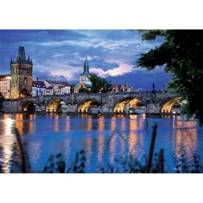 D-Toys - Puzzle Charles Bridge, Prague - 1 000 piese