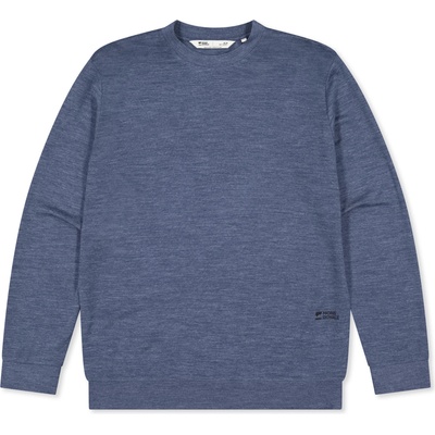 MONS ROYALE HORIZON MERINO CREW navy