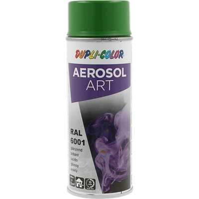 Dupli-Color Lak v spreji AEROSOL ART 400 ml, (6001) smaragdová zelená