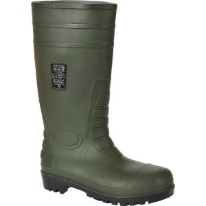 Portwest steelite total safety wellington s5 fw95 / Предпазни ботуши s5 - зелени 40 (fw95gnr40)