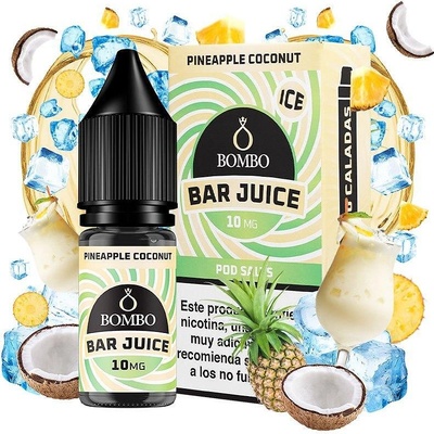 Bombo Bar Juice Pineapple Coconut Ice Nic Salts 10ml