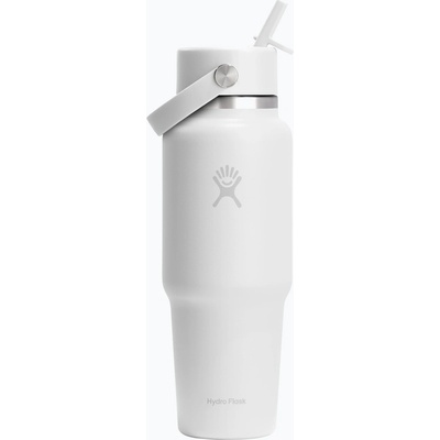 Hydro Flask Wide Flex Straw Travel 946 ml white