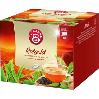 TEEKANNE Red Gold 160 dvoukomorových sáčků