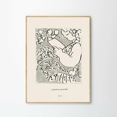 Moikka Plakát Reading by By Garmi 21x29,7 (A4)