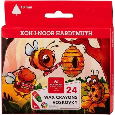 Koh-i-noor Trojhranné voskovky 24ks