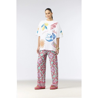 Goldbergh Tričko Medira Short Sleeve Top White