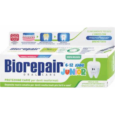 Biorepair Junior Mint pre deti od 6 do 12 rokov 75 ml