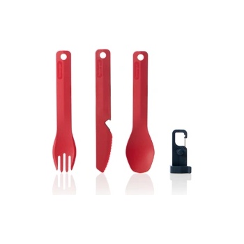 humangear Cutlery GoBites BIO K/F/S червен (070936)