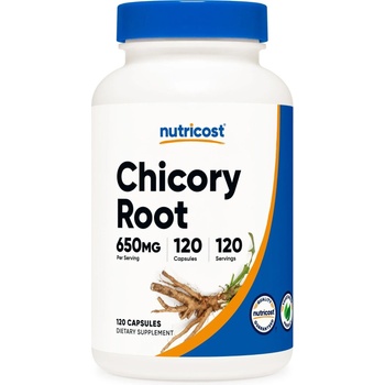 Nutricost Chicory Root, 650 mg, 120 капсули, Nutricost