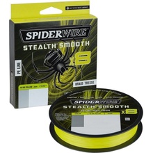 Spiderwire šnúra Stealth Smooth8 žltá 150m 0,15mm 16,5kg