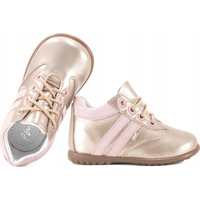 Emel E2045B-6 polobotky boty ročky zlaté