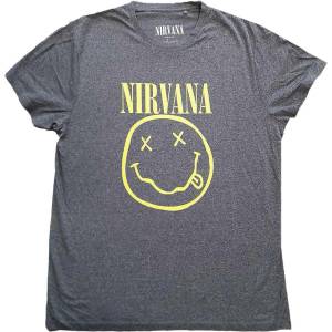 Nirvana Yellow Happy Face (Back Print) Brindle XL Риза (NIRVTS07MBE04)