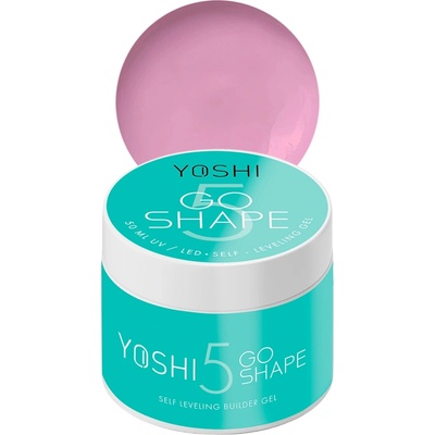 Yoshi gél na nechty samonivelačný Go Shape ružový 5 50 ml
