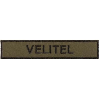 Nášivka funkce VELITEL velcro