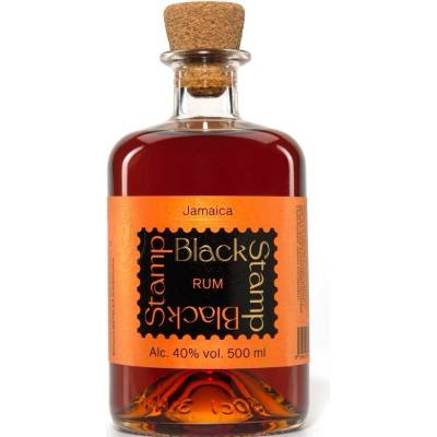 Metelka Black Stamp Rum 40% 0,5 l (holá láhev)