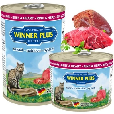 Winner Plus Menu hovězí a srdce 395 g