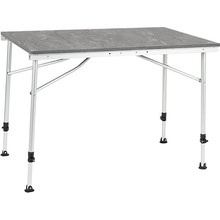 Travellife Sorrento tafel uitschuifbaar honeycomb dark grey 100 x 140 x 180 cm