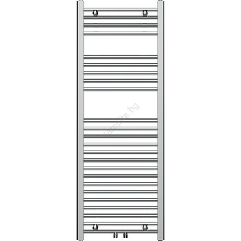 FERRO - Лира за баня, права, 318W/230V, 120x45 см, лъскав хром (NR0084)