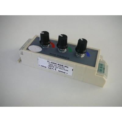 LED ovladač RGB M1 manuální - TL-DIM-RGB-M1 stmívač