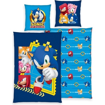 Herding bavlna obliečky Sonic 135x200 80x80