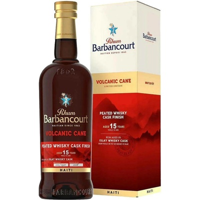 Barbancourt 2008 Volcanic Cane & Peated Cask 15y 46.7% 0,7 l (karton)