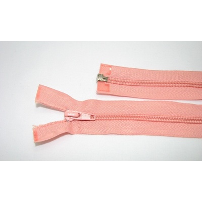Zips špirála deliteľný 5mm - dĺžka 45cm farba pomarančový