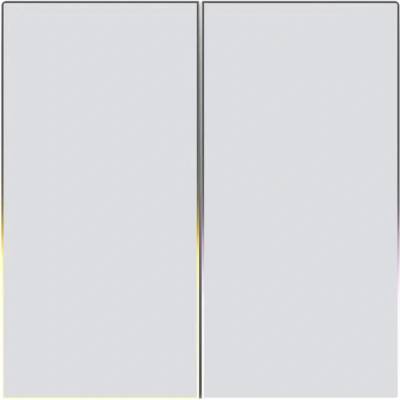 ZigBee Avatto TS60-EU-W2 сензорен превключвател за осветление с двоен тъчскрийн, TUYA (бял) (ZTS60-EU-W2)