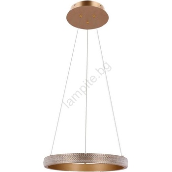 Candellux Led Пендел hashim led/22w/230v Ø 40 см меден (ca0982)