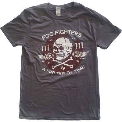 Foo Fighters tričko Matter of Time šedé