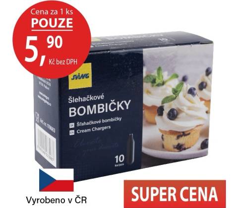 Sving Šlehačkové bombičky 10 ks