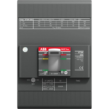 ABB Прекъсвач abb xt3 250 tmd200-2000 - 3 p, 200 a (1sda068058r1)