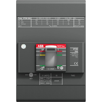 ABB Прекъсвач abb xt3 250 tmd200-2000 - 3 p, 200 a (1sda068058r1)