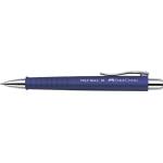Faber-Castell Химикалка, 0, 5 мм, с бутон, FABER-CASTELL "Poly Ball", синя 241151 (241151)