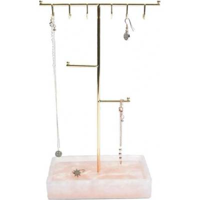 Stackers stojan na šperky Large Rose Quartz T-Bar růžová 75482