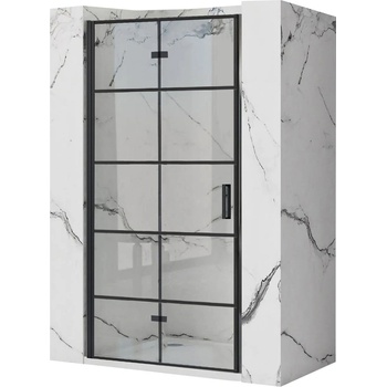 Image 1 of Rea Душ кабинни врати Rea Molier Black 80 + профил (KPL-K9537)