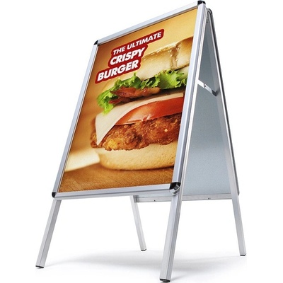 Najcenovky.sk Hliníkový reklamný stojan - Áčko s potlačou A2 - 420 x 594 mm