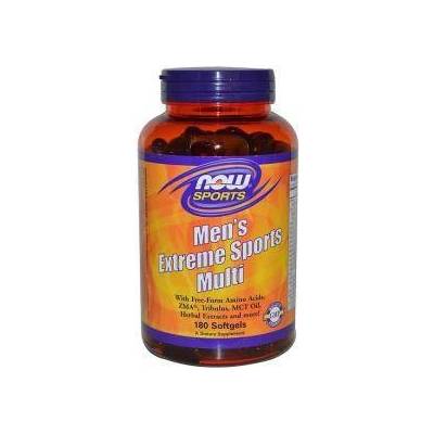 NOW Мултивитамини за мъже - Extreme Sports Multi - 180 дражета, NOW FOODS, NF3891