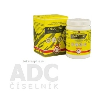 GALVEX KALCIUM karbonát 500 mg + D3 100 tabliet