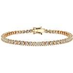 SAVICKI Гривна за тенис The Light 3.2 mm: злато, диаманти - savicki - 12 589,68 лв
