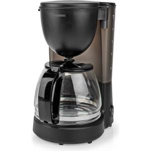 Butler - Филтърна кафемашина 1, 25 л с функция за поддържане на температурата, 750 W/230 V, черна (NE0828)