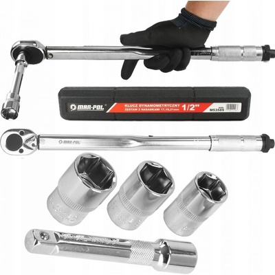 MAR-POL Dynamometrický, momentový klíč 1/2 – Zboží Dáma
